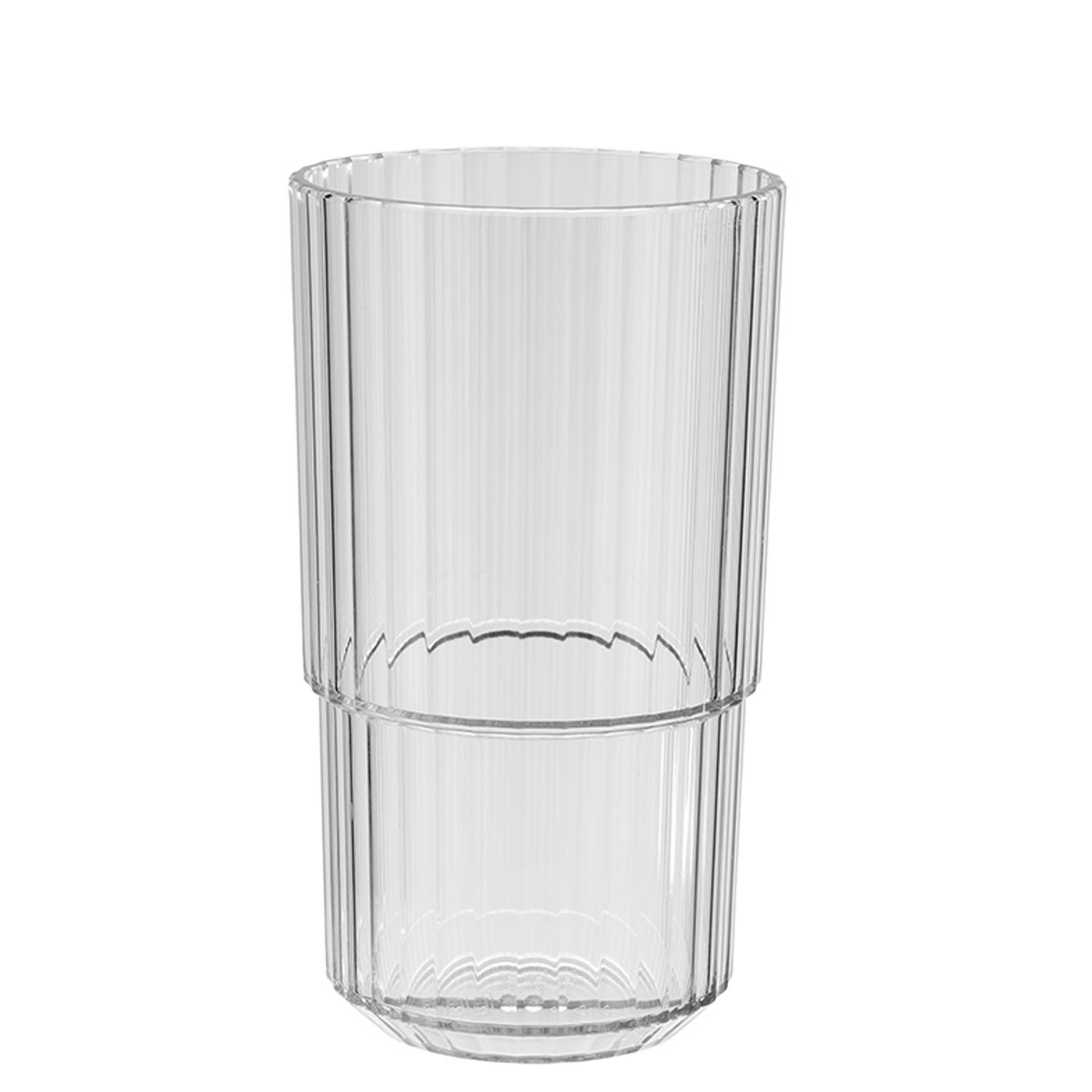 Trinkbecher Linea, Tritan, D: 8,5 cm, H: 15 cm, I: 500 ml, Farbe: crystal clear