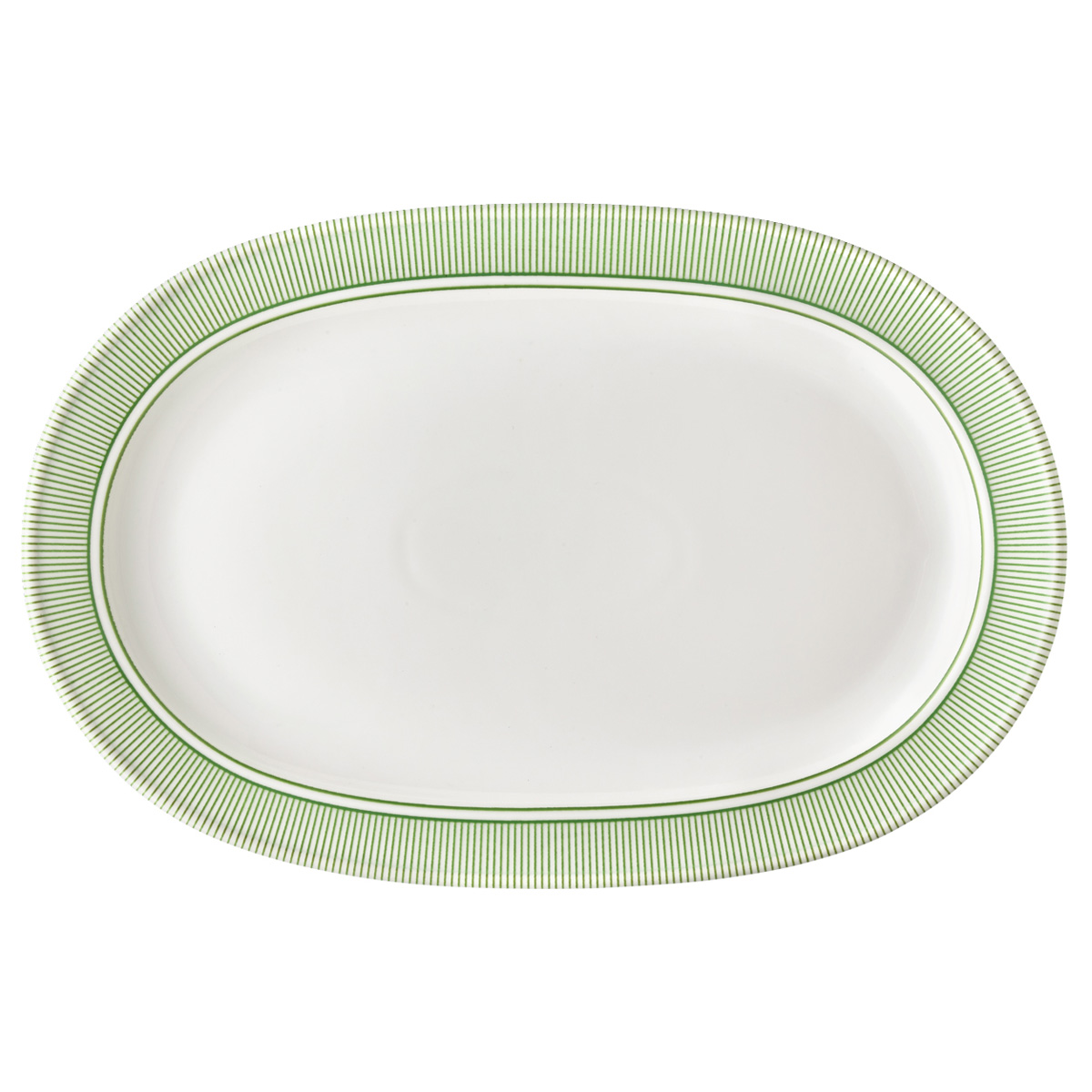 Schönwald, Moments : Accent Green 063207 - Platte oval Fahne 38 x 26 cm