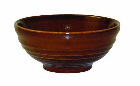 Churchill, Bit on the Side - Wellen-Snackschale, uni/ zimtbraun, 12 x 5,7 cm/ 0,28 ltr.