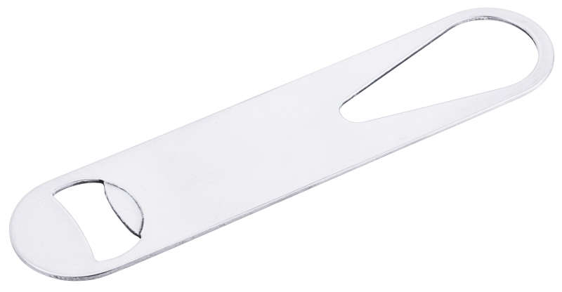 Speed Flaschenöffner, mit V-Öffnung, Edelstahl, 18 x 4 cm