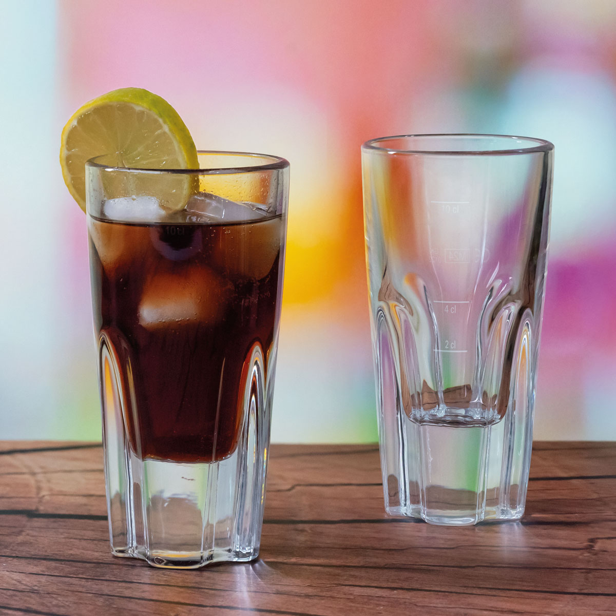 Big Shot/ Ramazzotti Iso 14 cl m. Füllstrich 2 + 4 +10 cl |-|, Inhalt: 140 ml, H: 123 mm, D: 63 mm