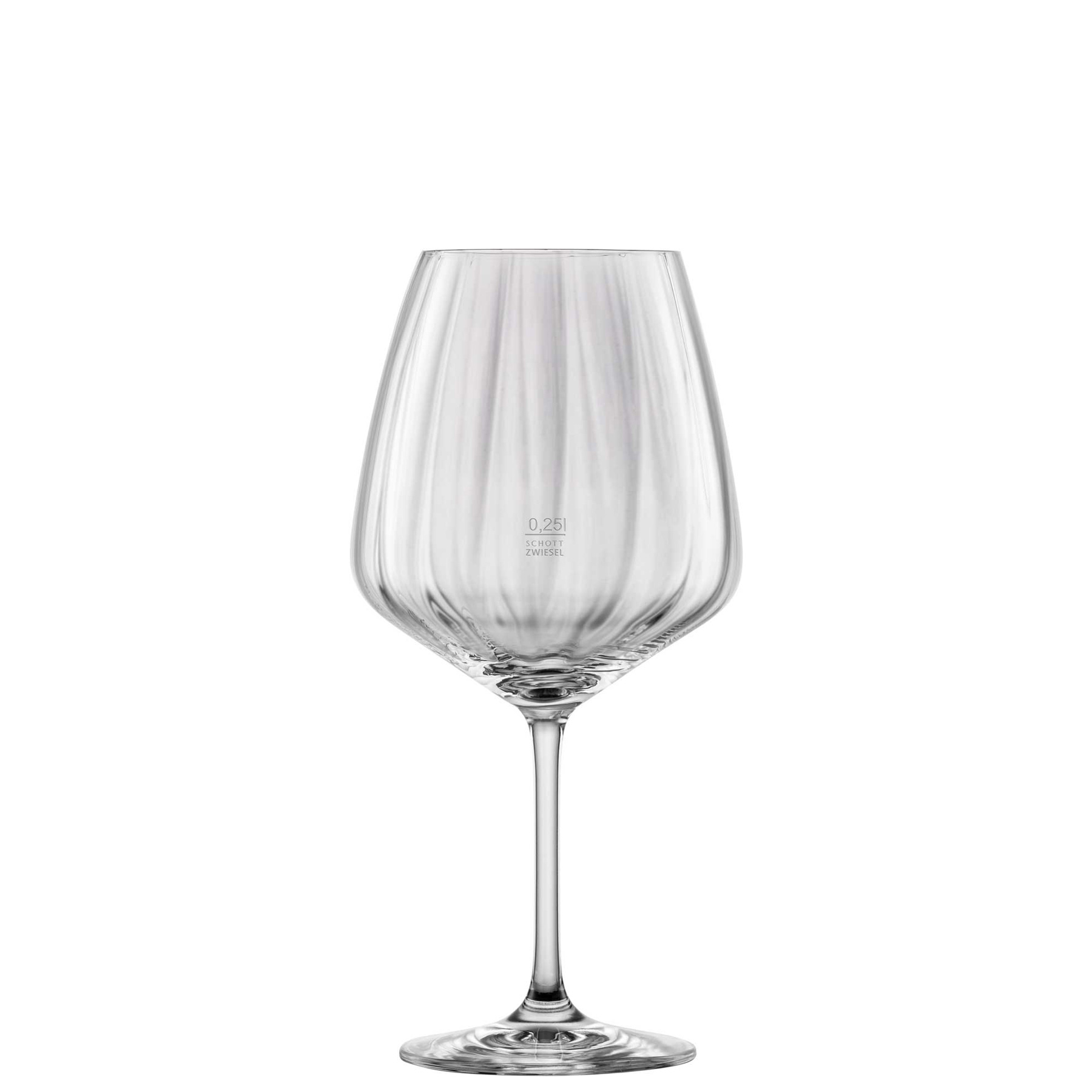 Burgunder/ Cocktail : Refract Nr. 140 m. MP u. Füllstrich 0.25 ltr. |-|, Inhalt: 782 ml, H: 227 mm, D: 111 mm