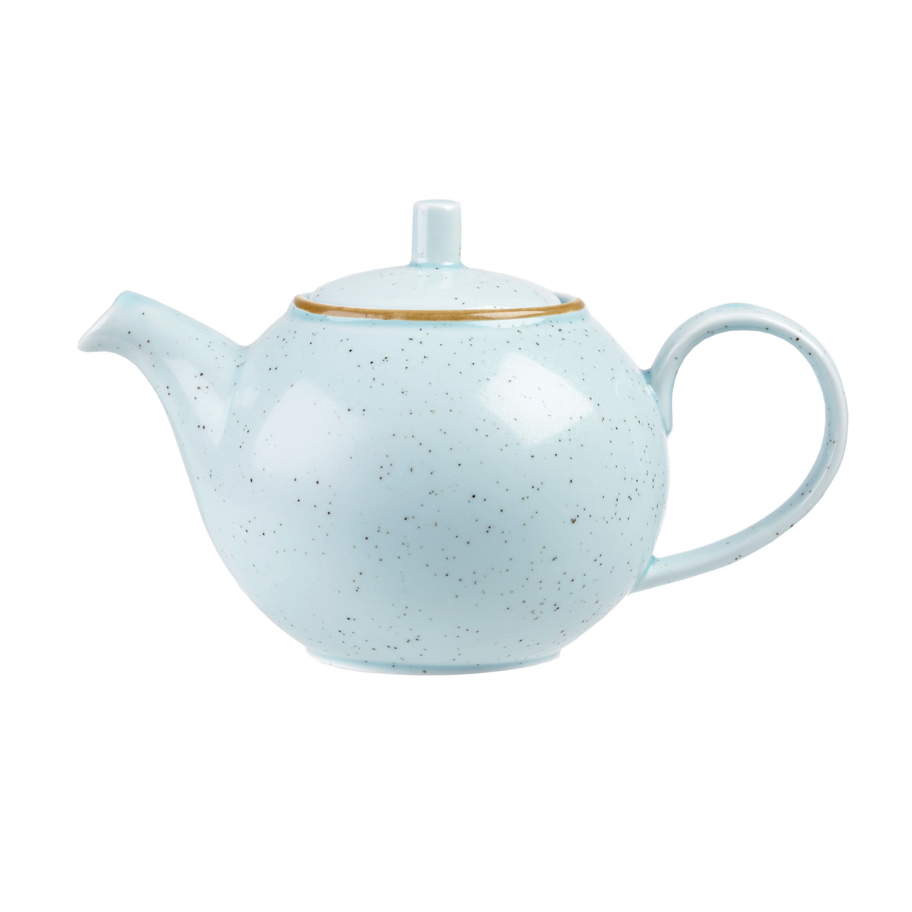 Churchill, Stonecast : Duck Egg Blue - Kaffeekanne komplett, 15 cm/ 0,43 ltr.
