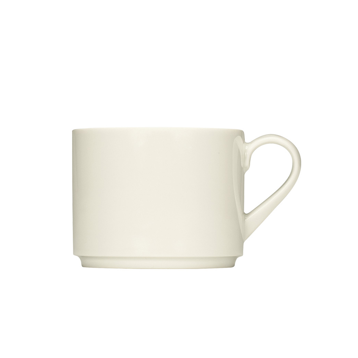 Bauscher, Purity - Espresso-Obere stpb., bonewhite, uni, 0,09 ltr.