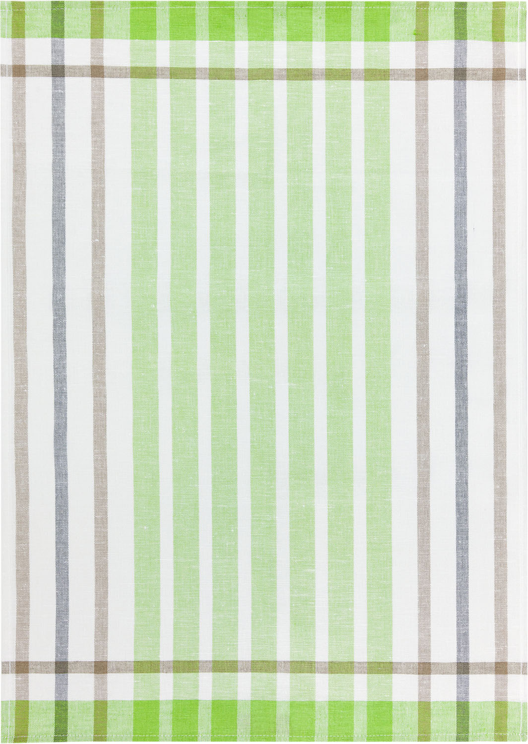 Küchentuch Blockstreifen - Halbleinen 50 x 70 cm