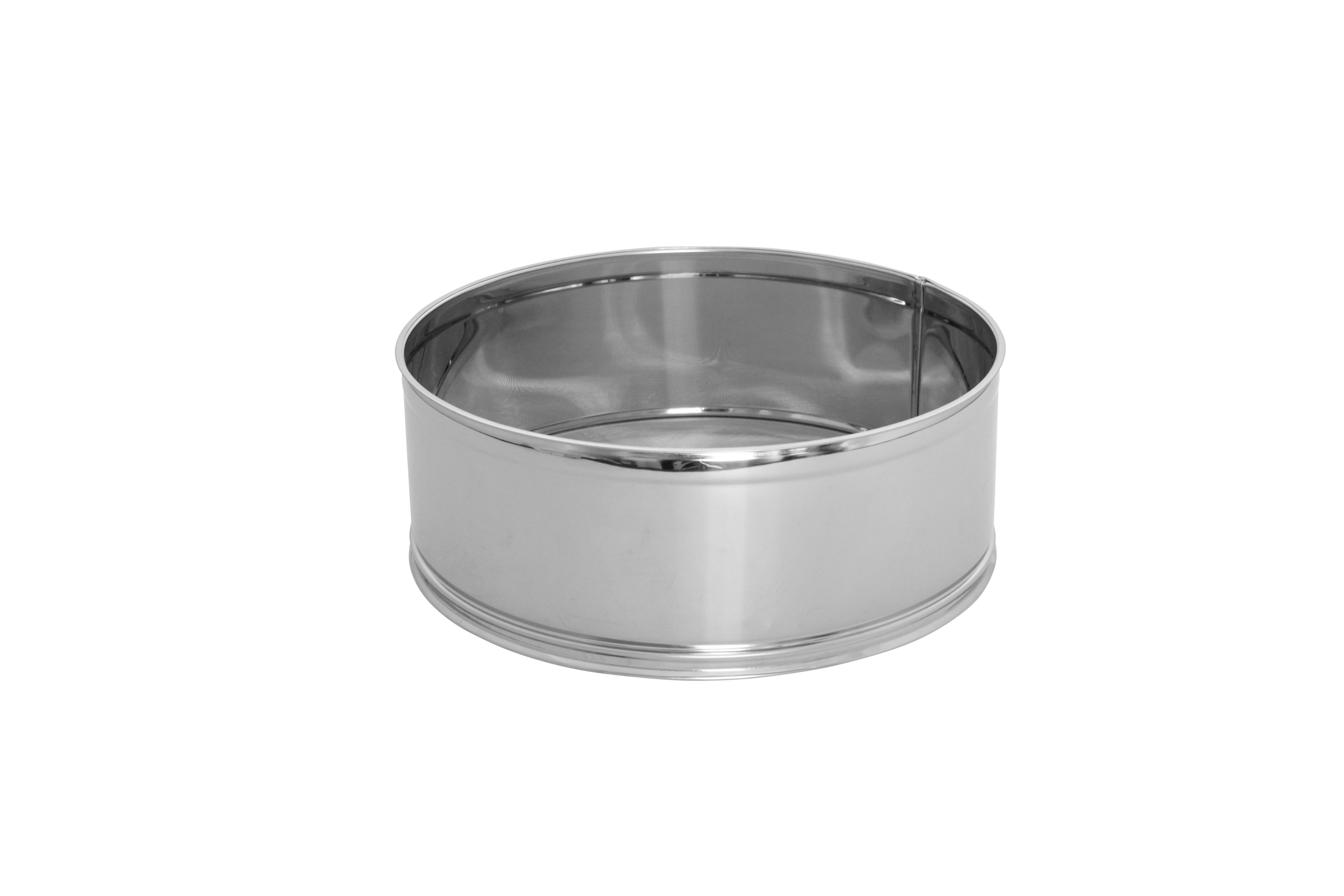 Mehl-, Puder-, Zuckersieb, Metall, sehr fein 0,3 mm, D: 260 mm