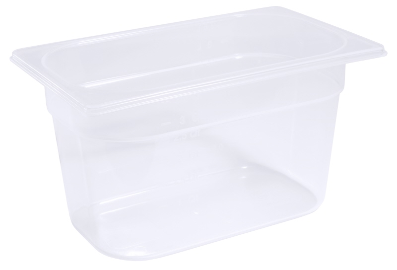 GN-Behälter Polypropylen 1/4, 26,5 x 16,2 cm, Tiefe: 150 mm