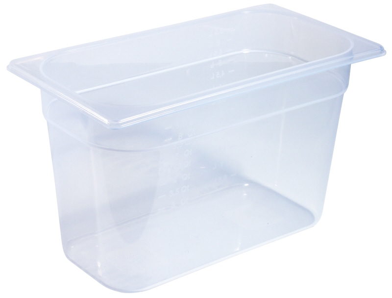 GN-Behälter Polypropylen 1/3, 17,6 x 32,5 cm, Tiefe: 200 mm