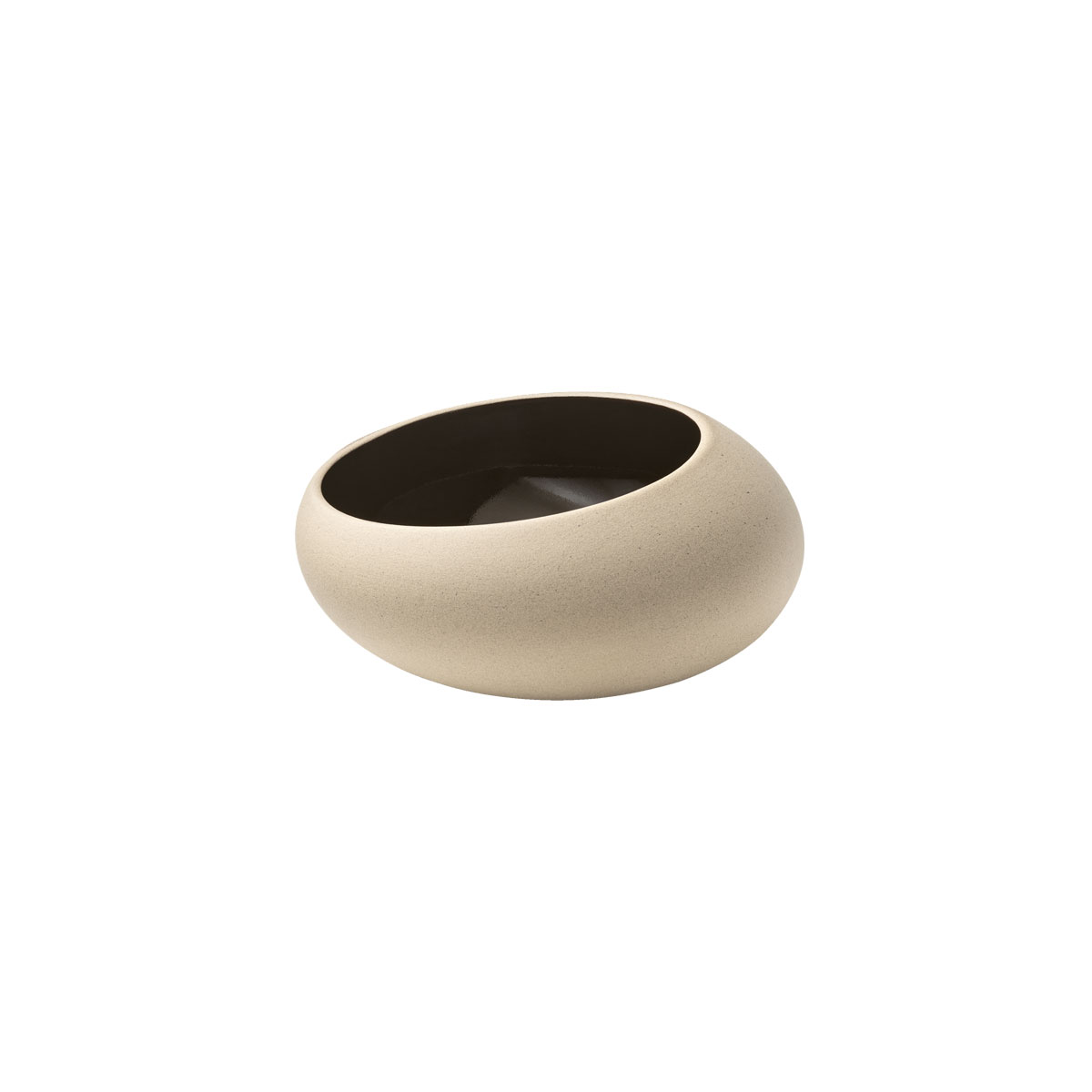 Playground, Steinzeug - EMBRACE Black : Bowl rund, 15 cm/ 0,50 ltr.