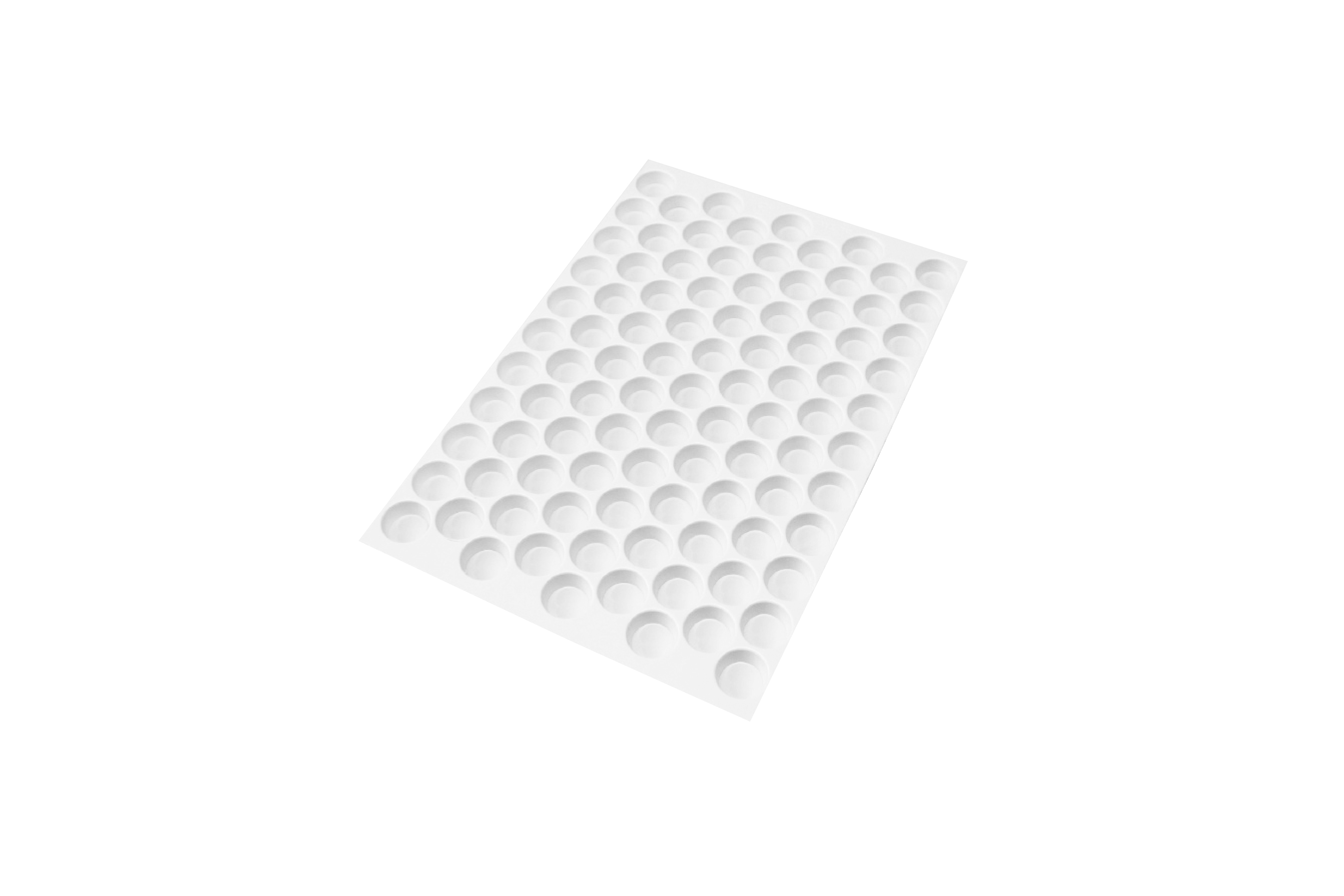 Ausstechmatte aus Kunststoff Rund, glatt, No. 3a, D: 35 mm