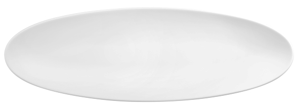 Seltmann Weiden, Coup Fine Dining - Coupplatte oval M5379-43x19, weiss, uni, 43 x 19 cm