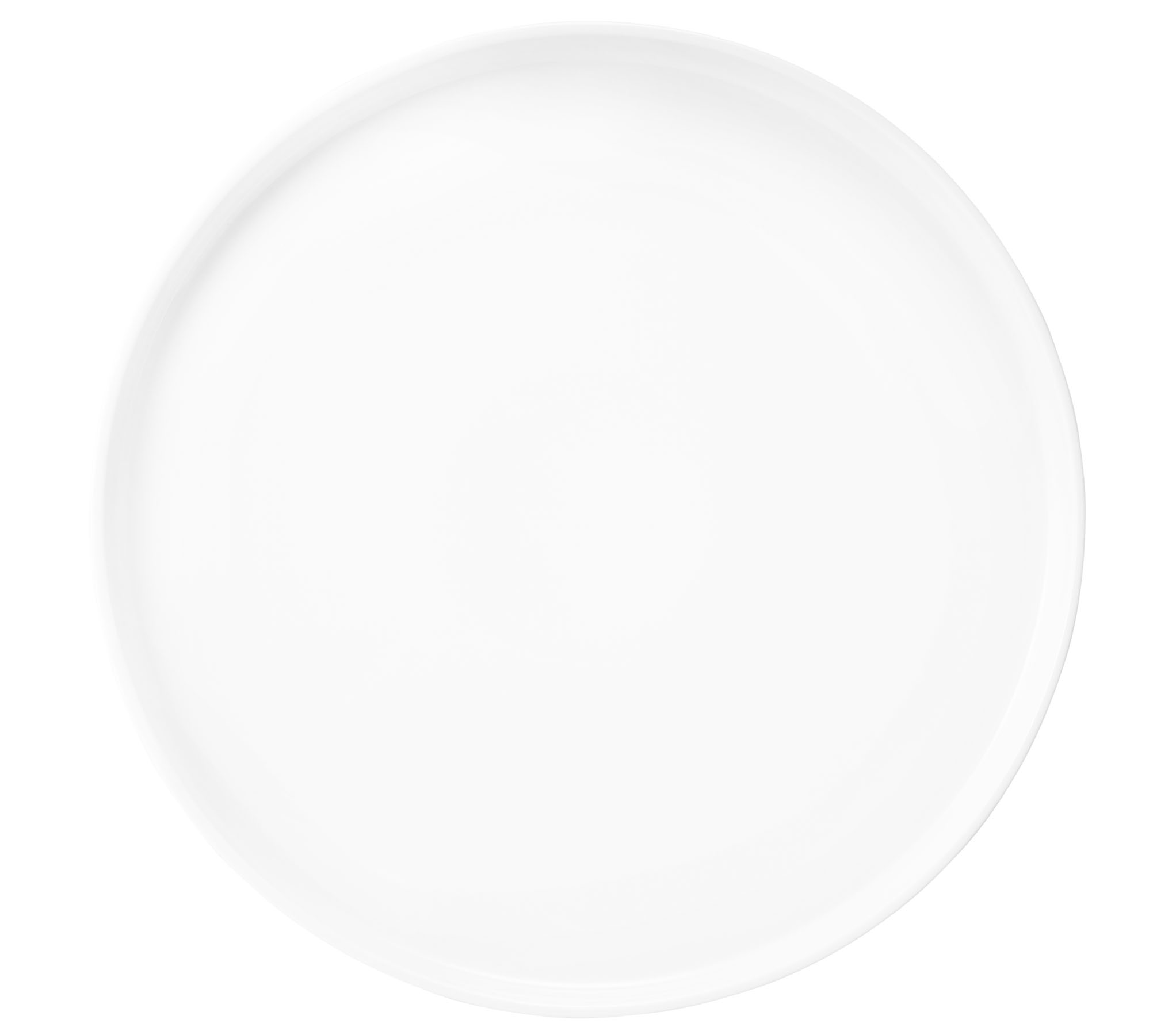 Seltmann Weiden, Good Mood - Teller flach rund stpb., uni, weiss, 26 cm