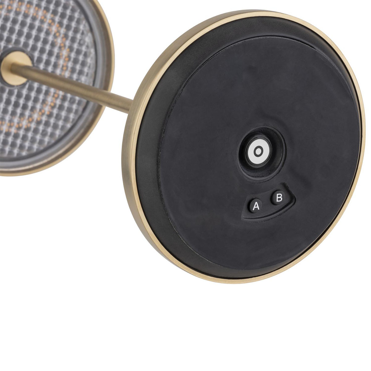 Tischleuchte JOSEF, Metall, Farbe: champagner, 1x LED 3,2 W / 270 lm, dimmbar in 3 Stufen, D: 11 cm, H: 30 cm