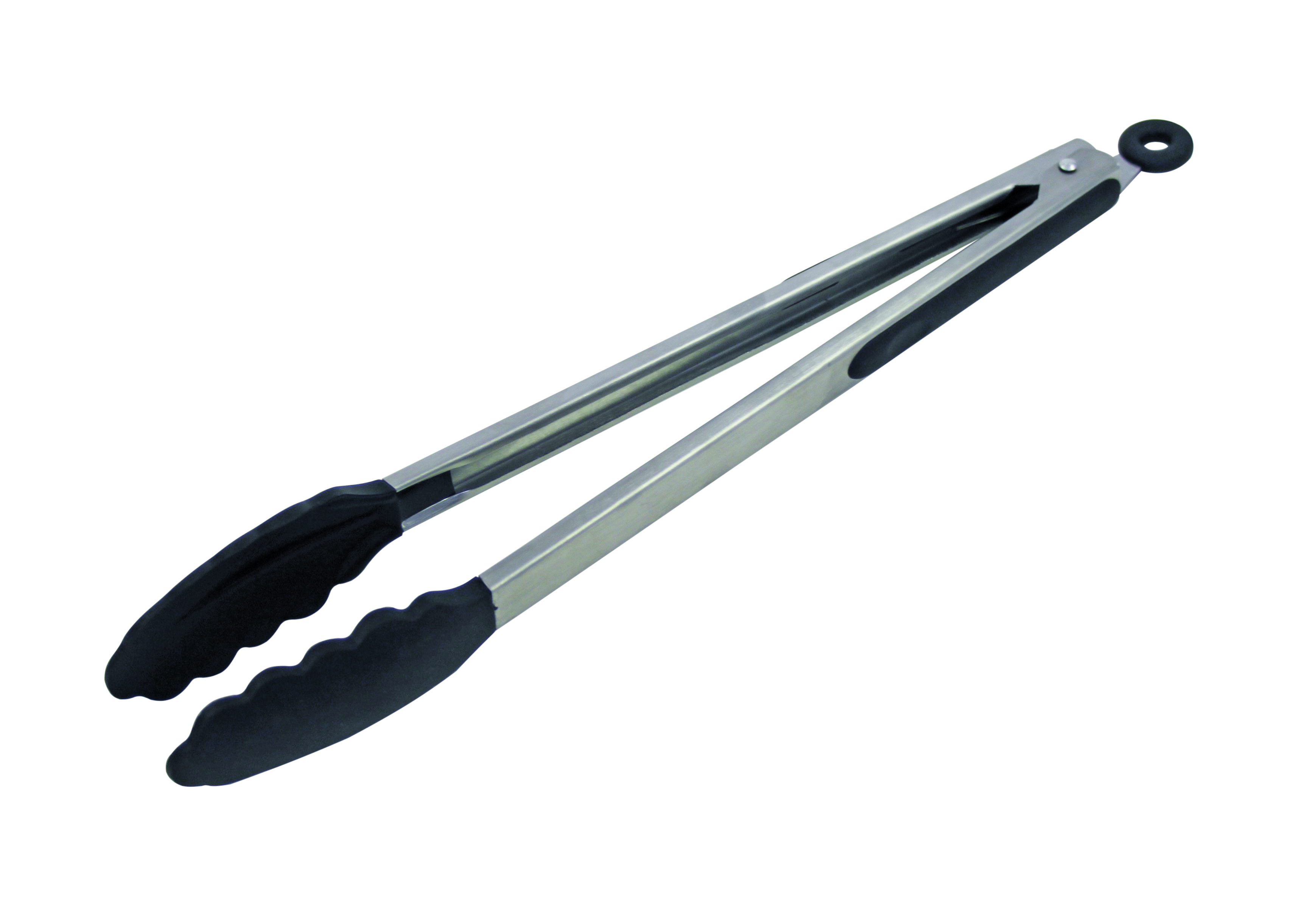 Allzweckzange aus Edelstahl, Griff u. Blatt aus Silikon, L: 40 cm