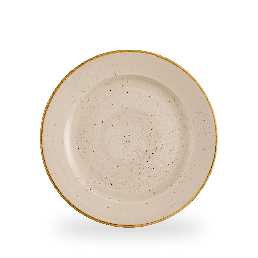 Churchill, Stonecast Profile : Nutmeg Cream - Teller flach Fahne, 27,6 cm
