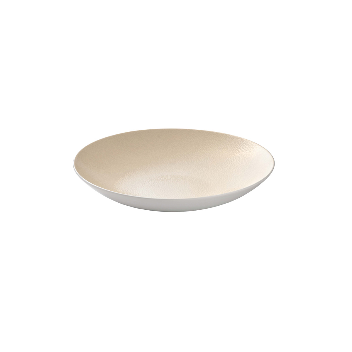 Bauscher, Purity : 425782 Pearls Champagne - Teller tief Coup, bonewhite, 20 cm/ 0,63 ltr.