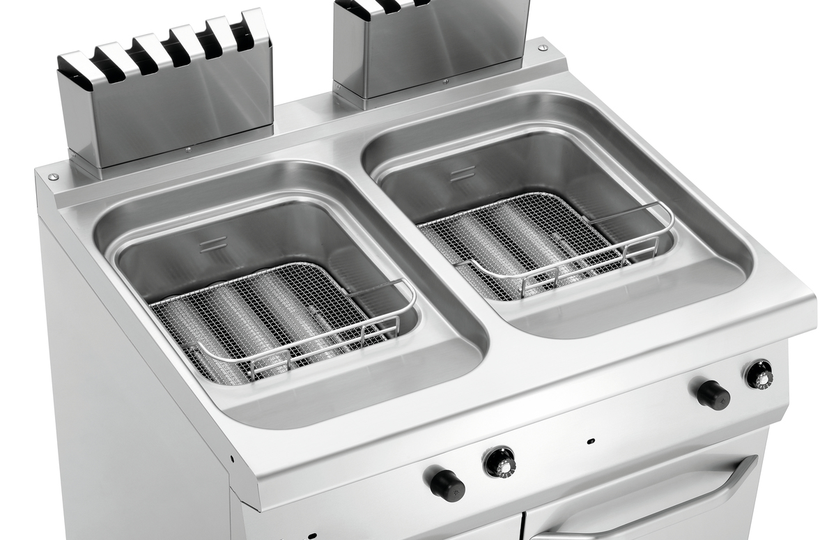 Fritteuse Gas, 700, B800, 2x15L