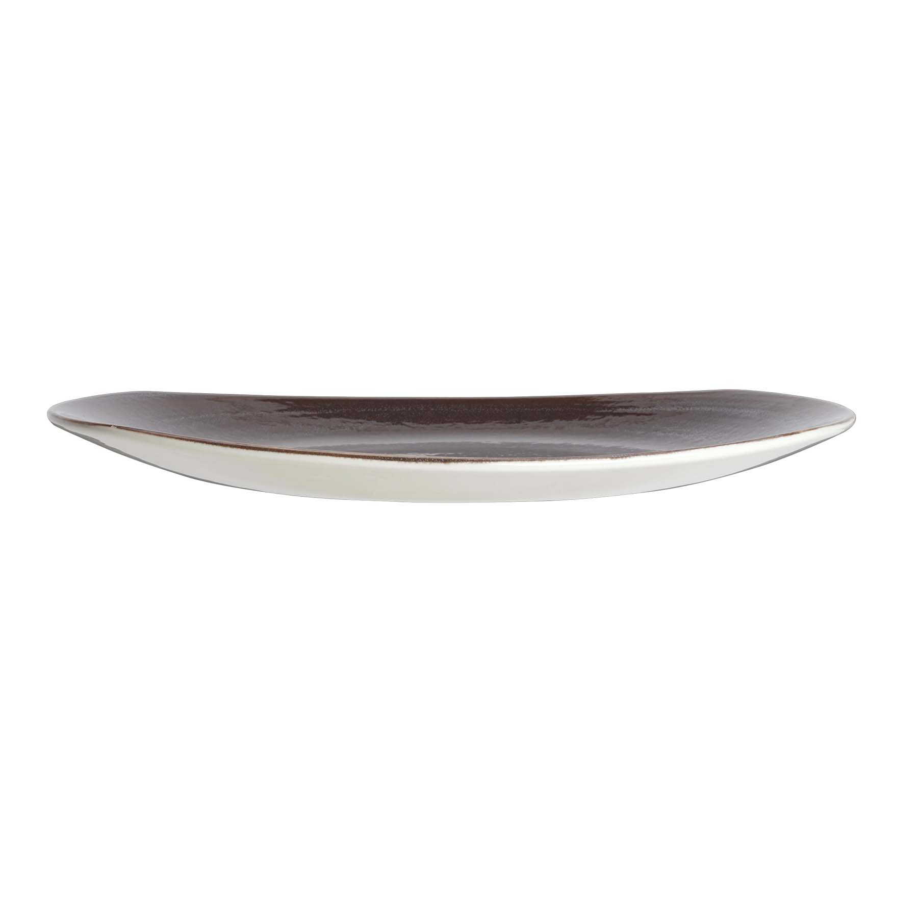 Steelite, Revolution : Granite 1775 - Teller oval Coup, 30,5 cm