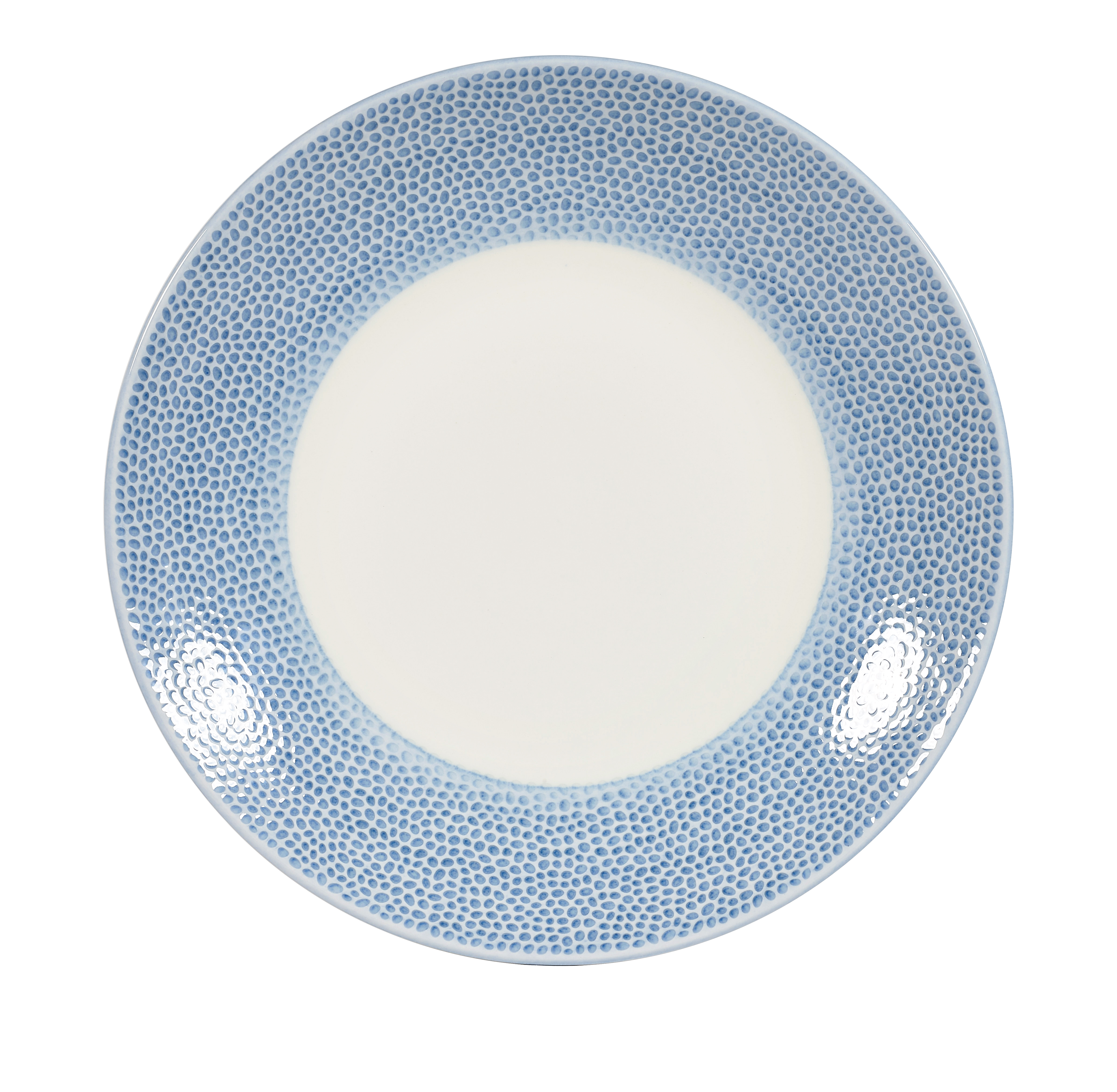 Churchill, Isla : Ocean Blue - Teller halbtief rund Coup, 28,1 cm