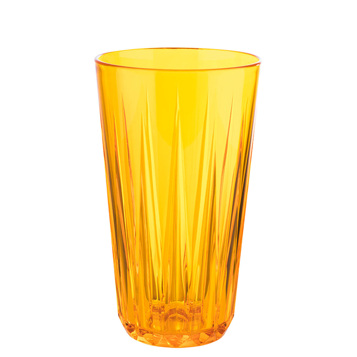 Trinkbecher Crystal, Tritan, D: 9 cm, H: 15,5 cm, I: 0,50 ltr., Farbe: apricot