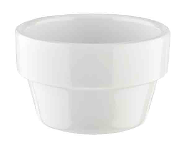 Schale FLOWER POT, D: 6 cm, H: 3,5 cm, 0,04 ltr., Melamin, weiss