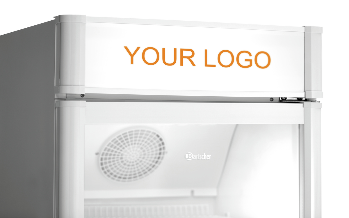 Glastürenkühlschrank 302L WB