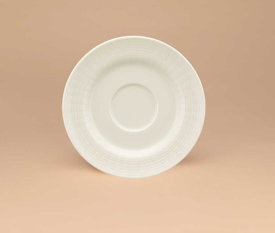 Schönwald, Generation - Mokka-, Espresso-Untere, Relief, creme, uni, 13 cm