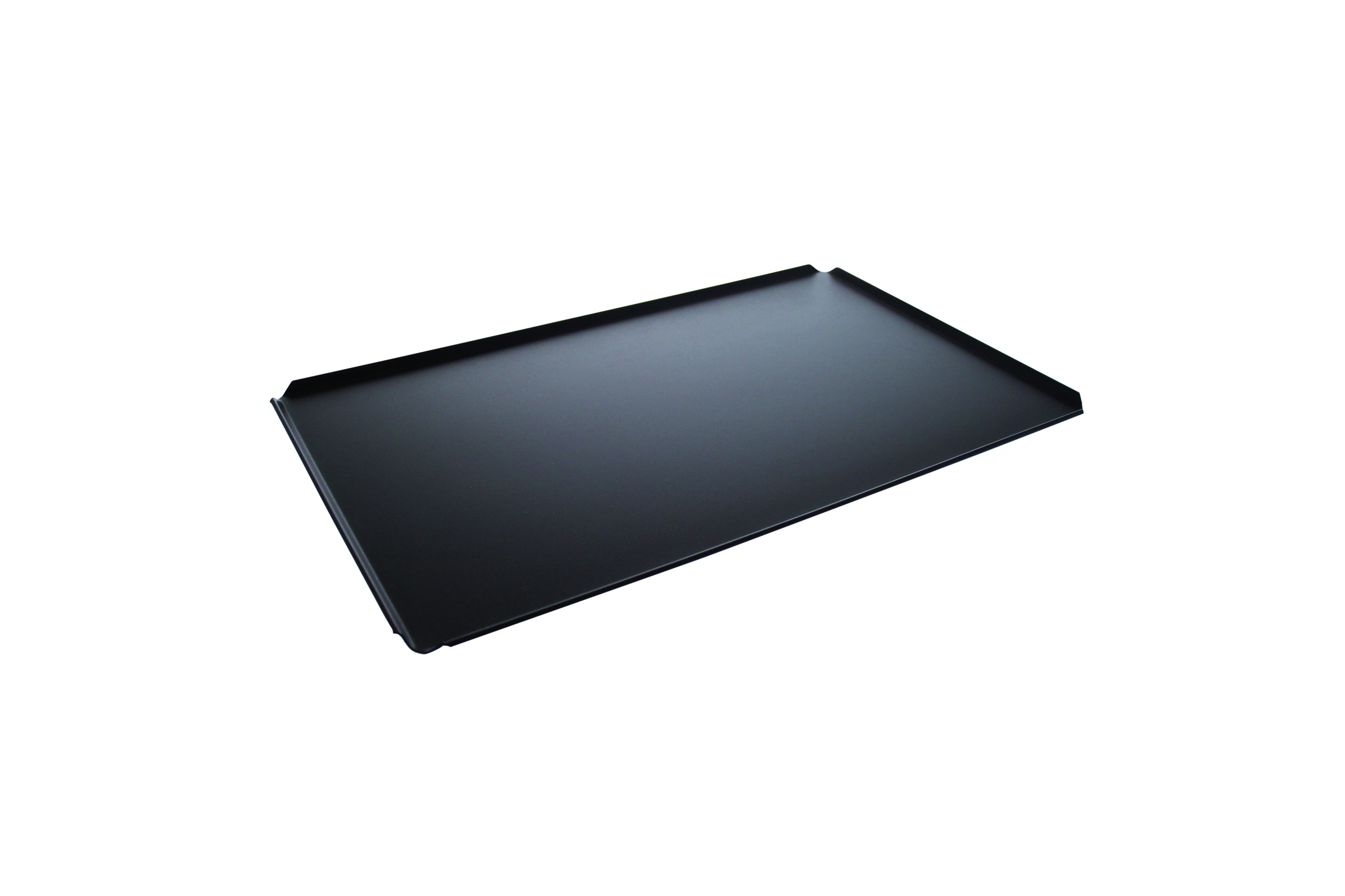 Backblech TYNECK schwarz, 4 Seiten 45°, 600 x 400 mm