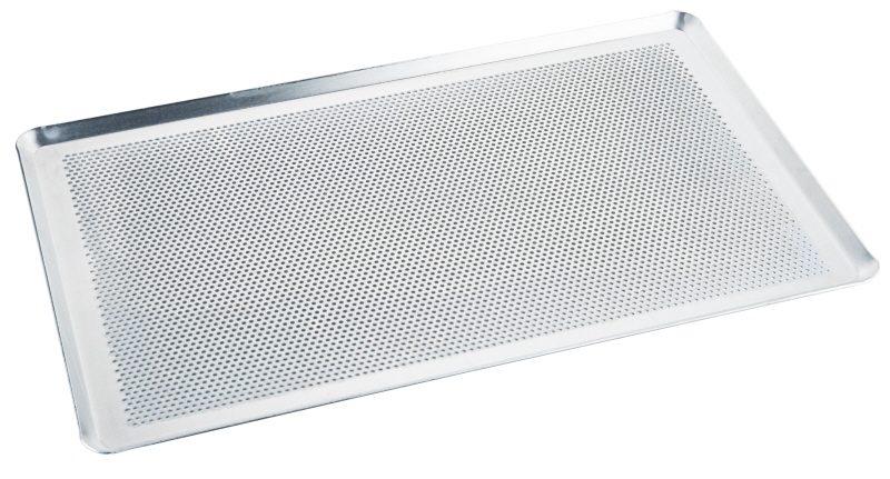 Backblech, perforiert GN 1/1, Alu, 53 x 32,5 x 1 cm