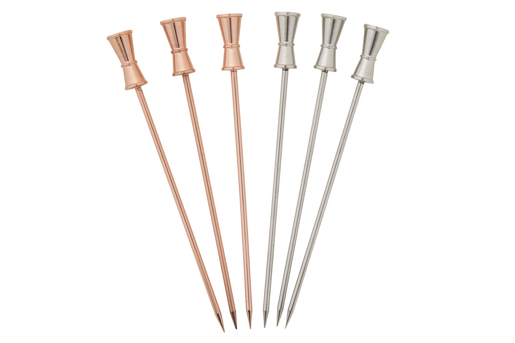 Cocktailspieß- Set, Jigger, 6-teilig, 1,5 x 12 x 26,5 cm