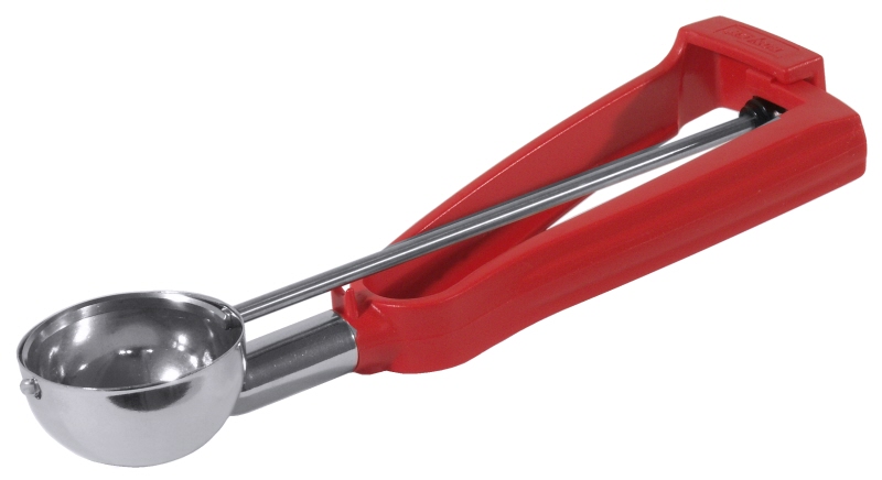 Portionierer rot, EdSt., I: 1/24 ltr., D: 52 mm, L: 23,5 cm