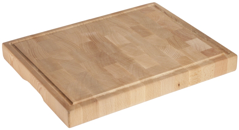 Holzschneidbrett GN 1/1, Buchen-Stirnholz, 53 x 32,5 x 6 cm