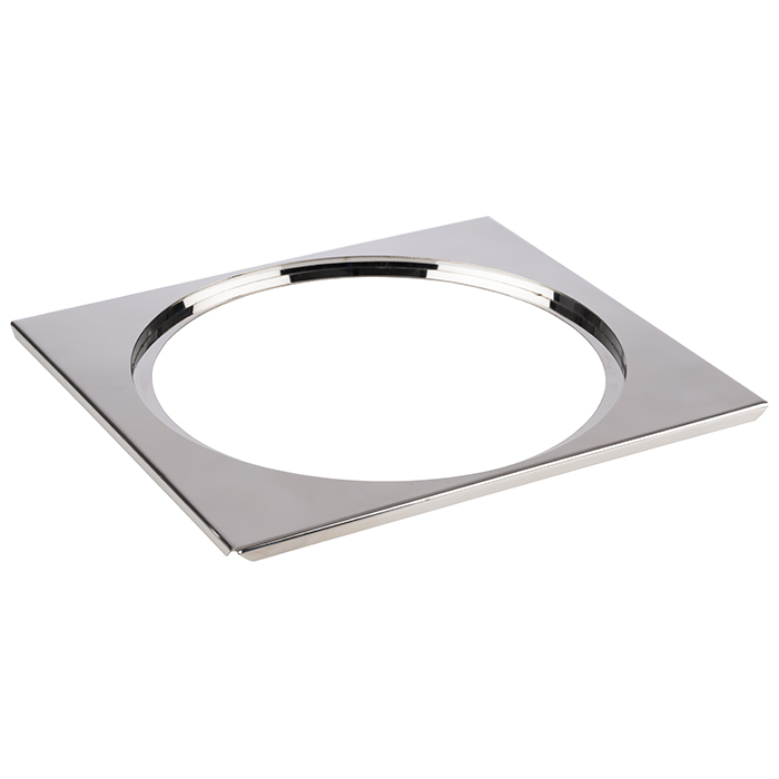 Edelstahlrahmen, 29,5 x 26,5 cm, H: 1 cm