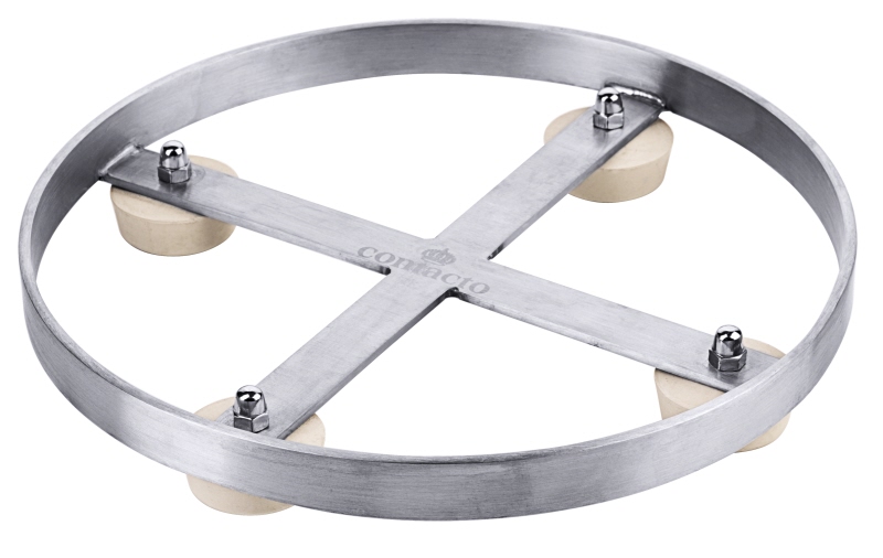 Haltegestell zu Salatschleuder 1343/015, D: 23,8 cm, H: 4 cm, Edelstahl