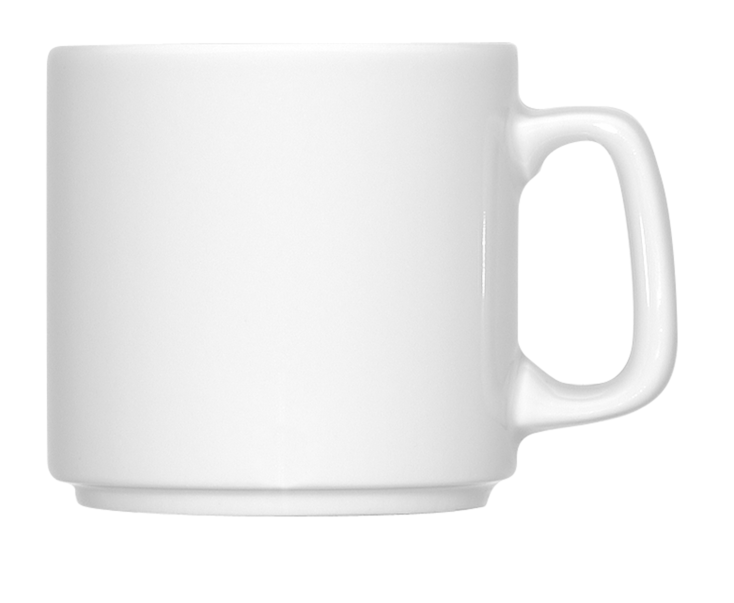 Bauscher, B1100 - Kaffeebecher, weiss, uni, 0,27 ltr.