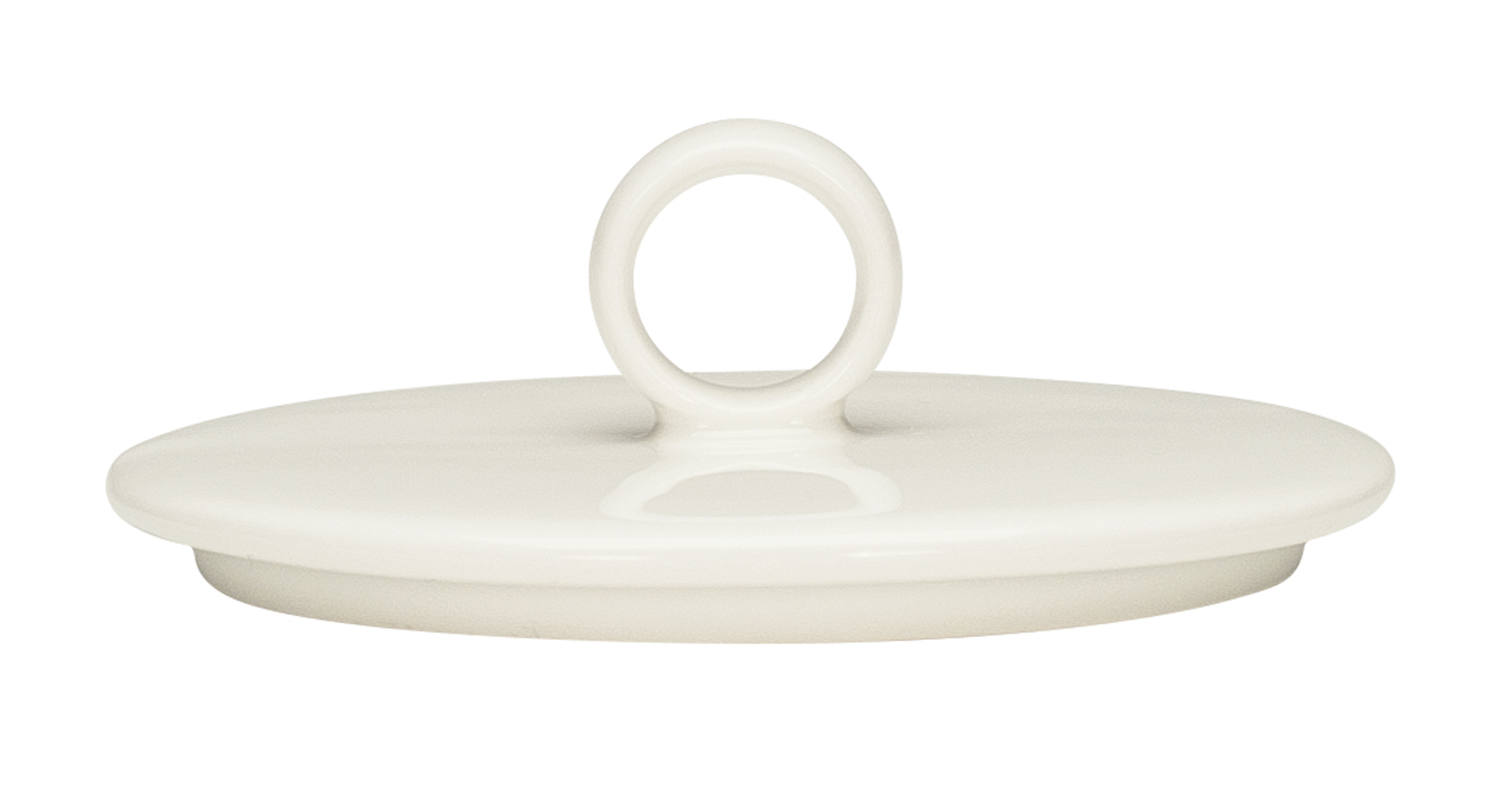 Bauscher, Purity - Deckel rund 0.19 ltr., bonewhite, uni, 8,6 cm