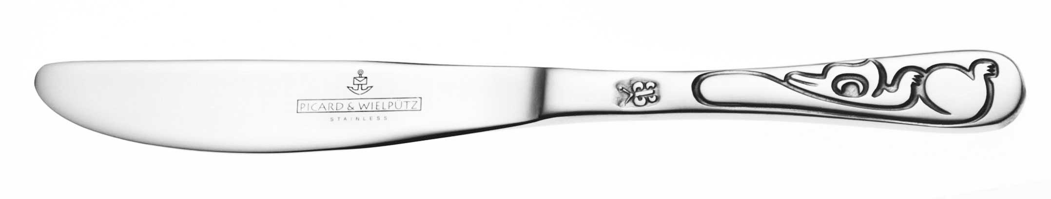 Picard & Wielpütz, Tiere 5991 - Kindermesser, mattiert, 170 mm