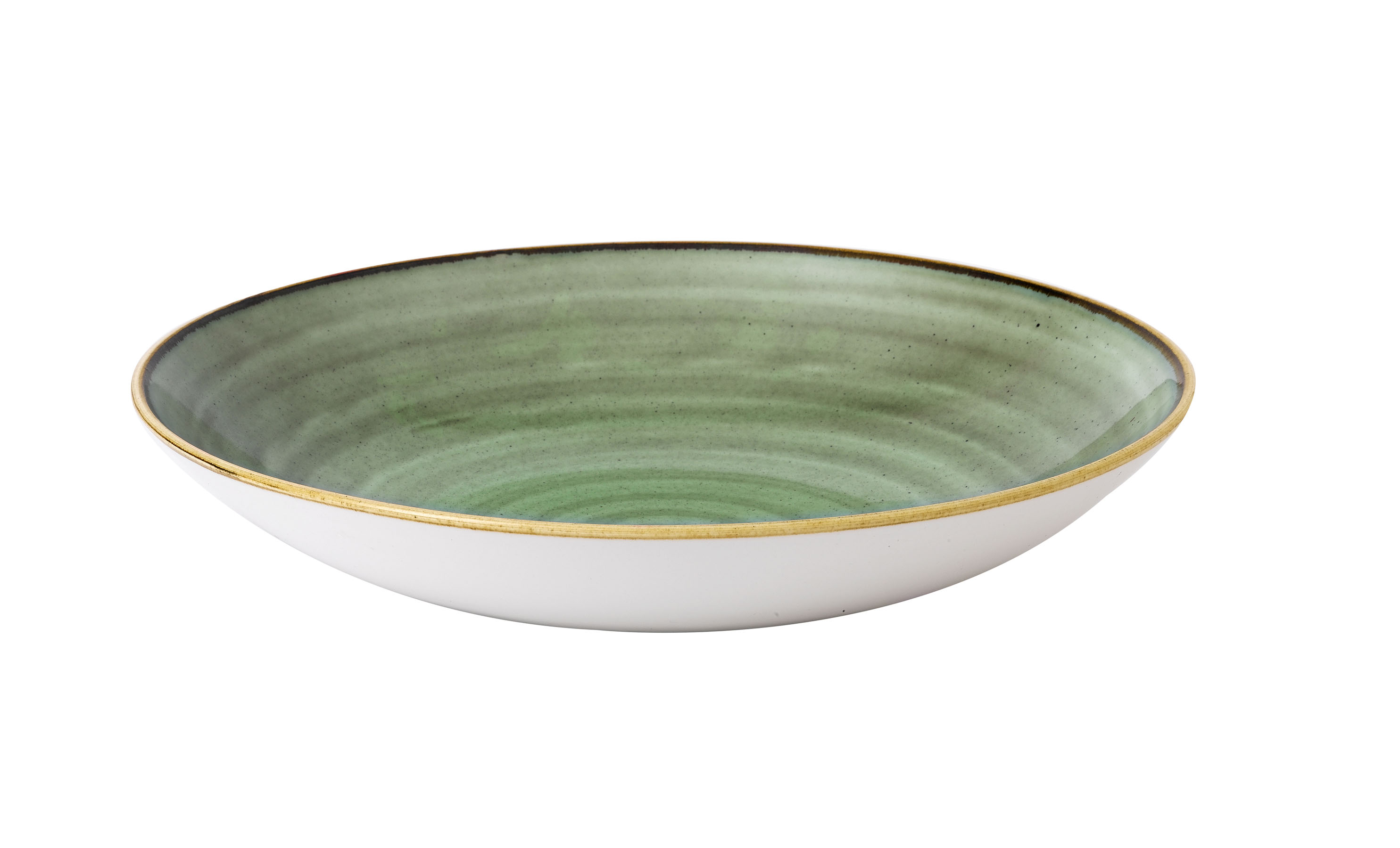 Churchill, Stonecast : Samphire Green - Teller tief Coup, 31 cm/ 2,4 ltr.