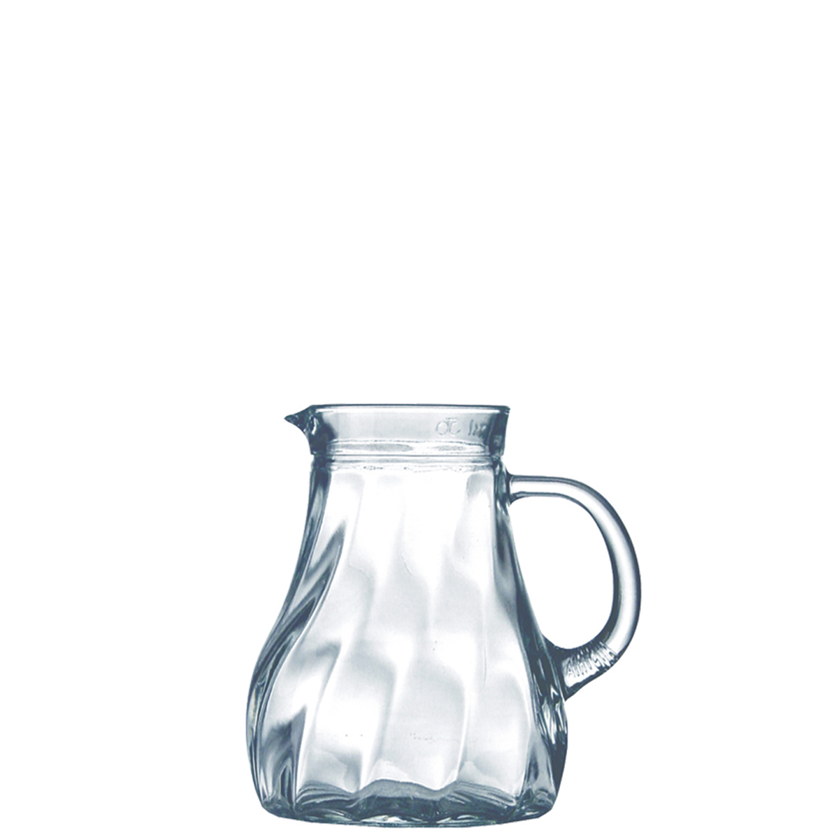 Krug Salzburg m. Füllstrich 0,20 ltr. |-| PR, Inhalt: 200 ml, D: 103 mm, H: 102 mm