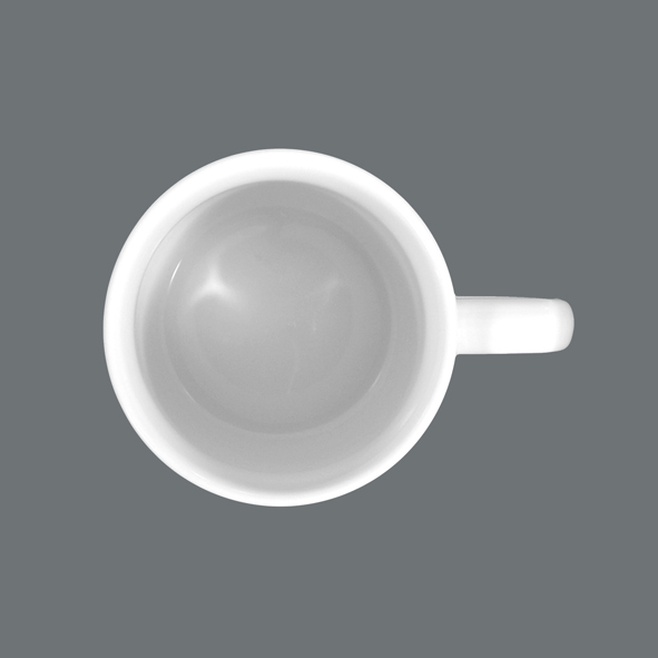 Seltmann Weiden, Vitalis - Kaffeebecher m. Hkl., weiss, uni, 0,25 ltr.
