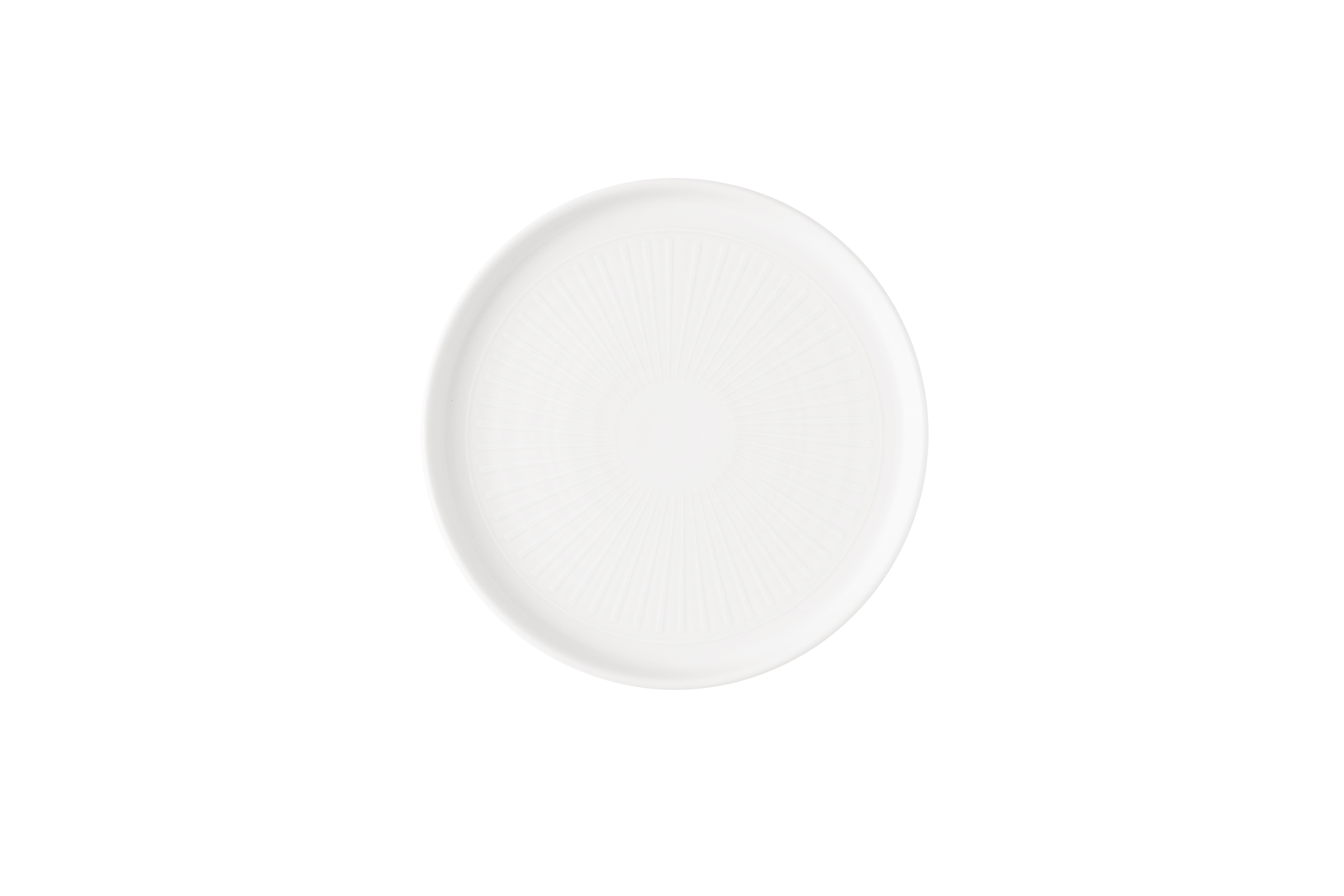 Churchill, Era : White - Teller flach m. erhöhten Rand, 21 x 2 cm