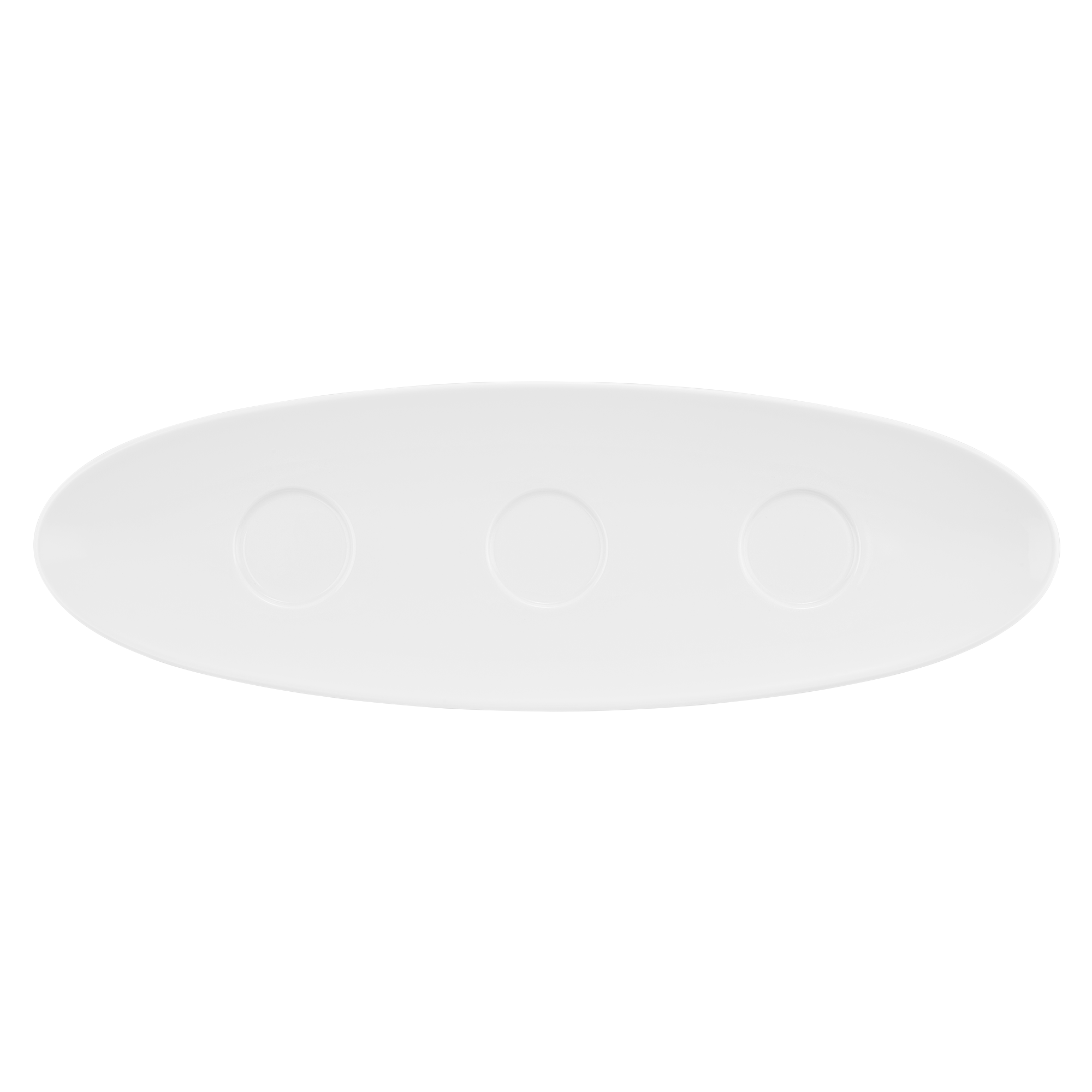 Seltmann Weiden, Coup Fine Dining - Setplatte oval, weiss, uni, 44 cm