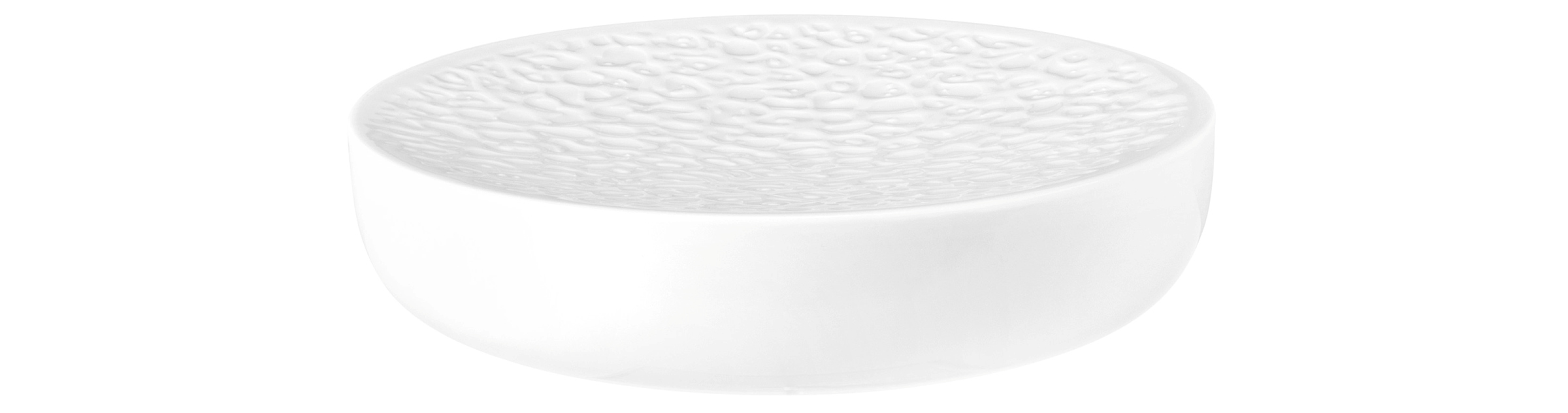 Seltmann Weiden, Nori : Weiss - Servierpodest, Relief, 16 cm