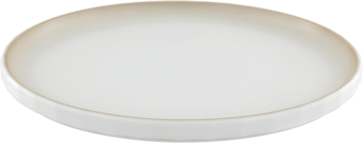 Bauscher, Edge : Gradient Beige 700746 - Teller flach rund, 26 cm