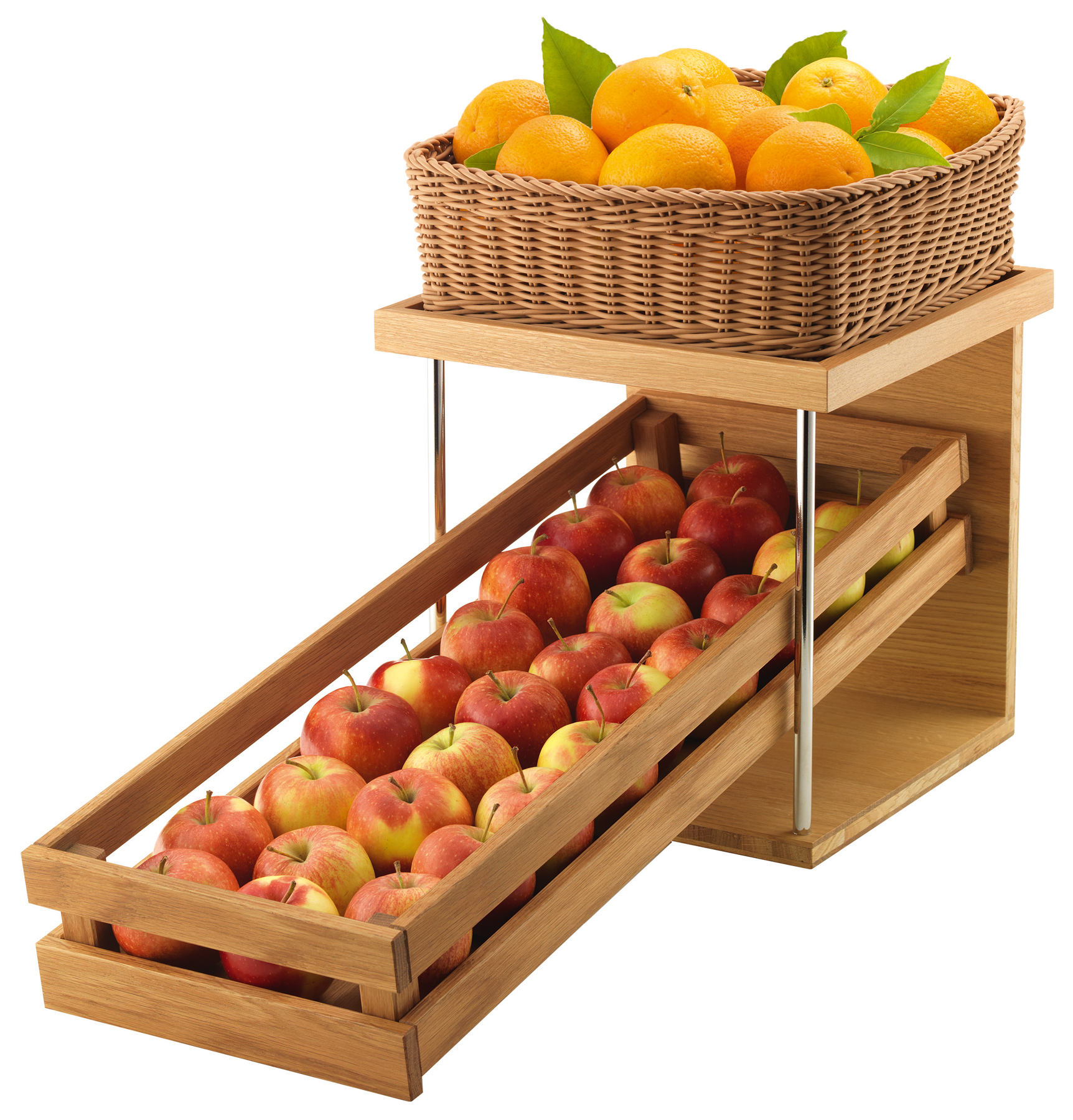 RAISER Obststation Oak, Farbe: Eiche natur, T: 764 mm, B: 338 mm, H: 333 mm
