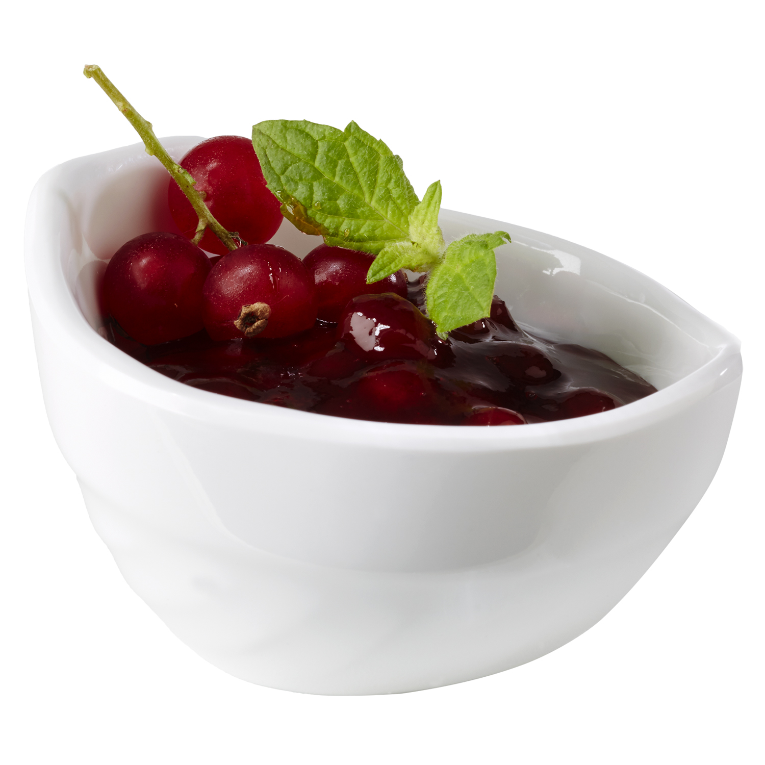 Schale FRIENDLY, PET, 7,5 x 7 x 4,5 cm, I: 0,05 ltr., Farbe: weiss