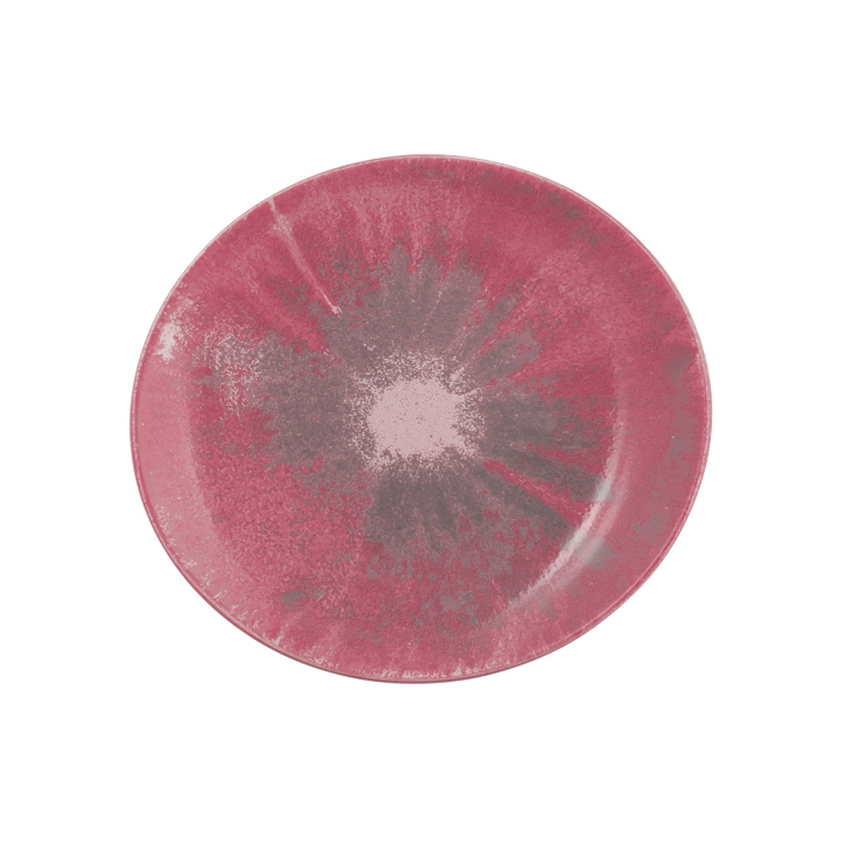 Seltmann Weiden, Modern Life : 58269 Batik Hibiskus - Speiseteller oval 5193, 27 cm