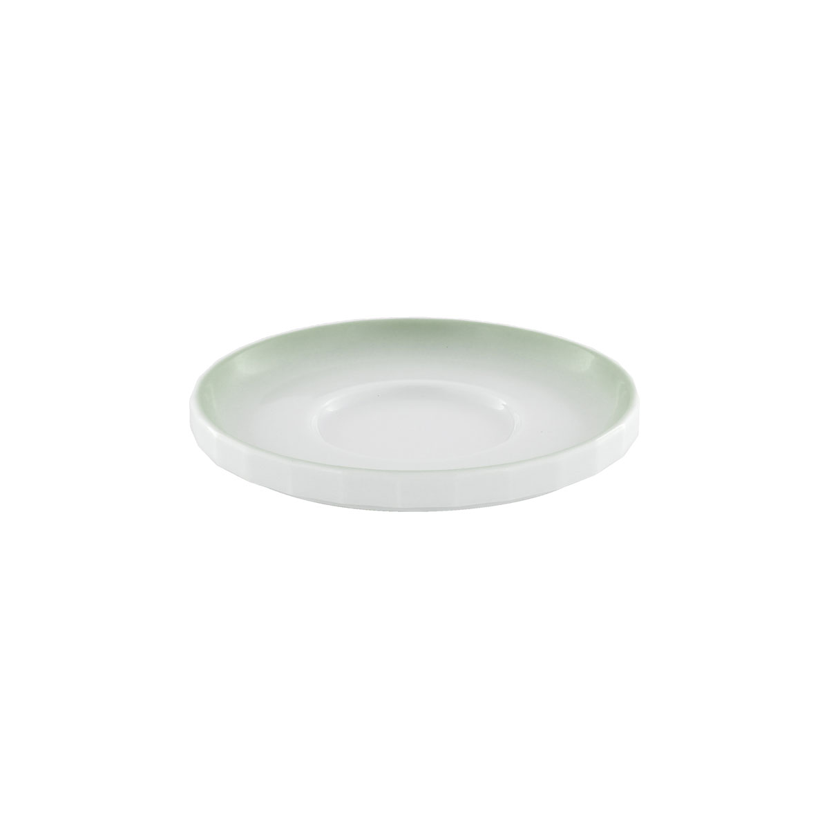 Bauscher, Edge : Gradient Sage 700745 - Espresso-Untere rund, 13 cm