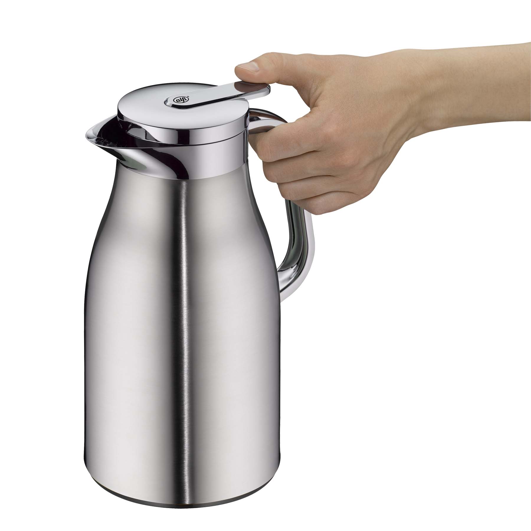 Isolierkanne Alfi SKYLINE, Inhalt: 1,0 ltr., Farbe: Edelstahl mattiert