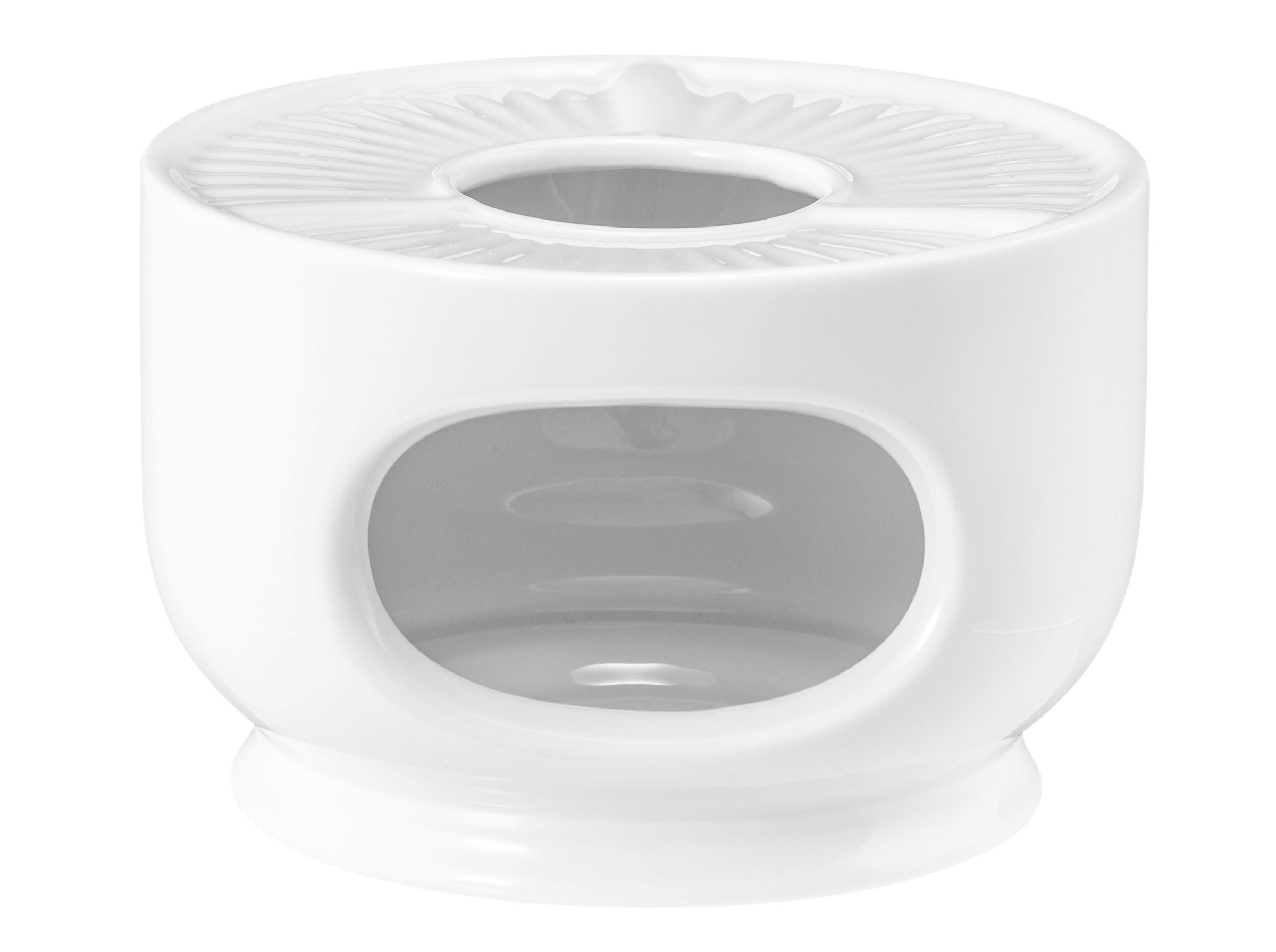 Seltmann Weiden, Blues - Stövchen 1069 klein, weiss, uni, 10,7 cm